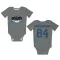 Gray Indianapolis Colts Albert Okwuegbunam Jr.   Newborn & Infant Bodysuit