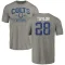 Gray Men's Jonathan Taylor Indianapolis Colts Distressed T-Shirt