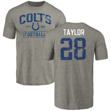 Gray Youth Jonathan Taylor Indianapolis Colts Distressed T-Shirt