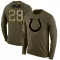 Olive Youth Jonathan Taylor Indianapolis Colts Salute to Service Sideline Long Sleeve T-Shirt