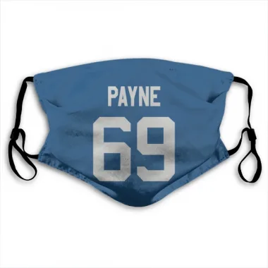 Royal Indianapolis Colts Pheldarius Payne   Face Mask