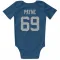 Royal Indianapolis Colts Pheldarius Payne   Newborn & Infant Bodysuit