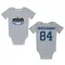 White Indianapolis Colts Albert Okwuegbunam Jr.   Newborn & Infant Bodysuit