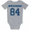 White Indianapolis Colts Albert Okwuegbunam Jr.   Newborn & Infant Bodysuit